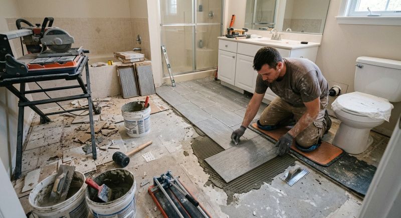 Bathroom Construction in Houston, TX