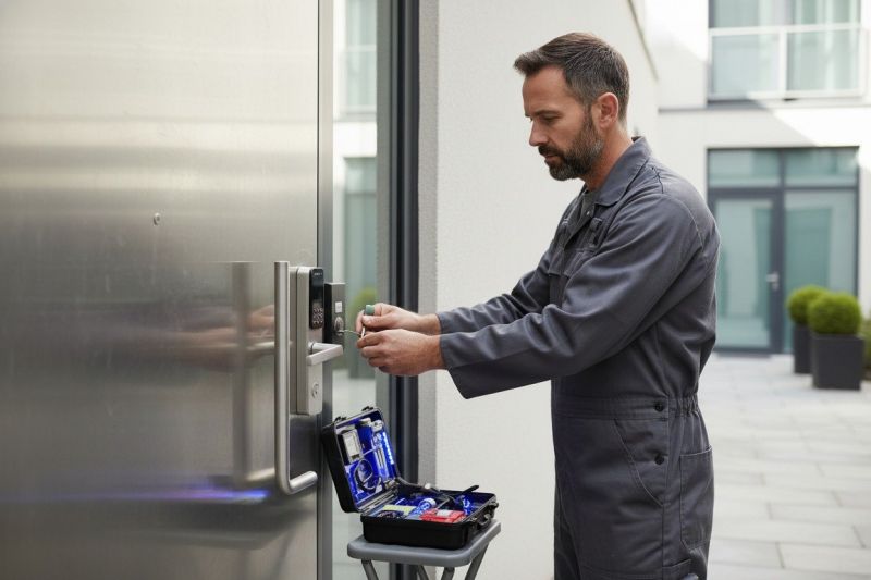 Electronic Lock Installation