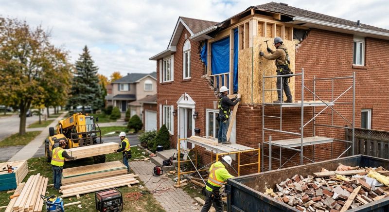 Building Damage Repair in Conroe, TX