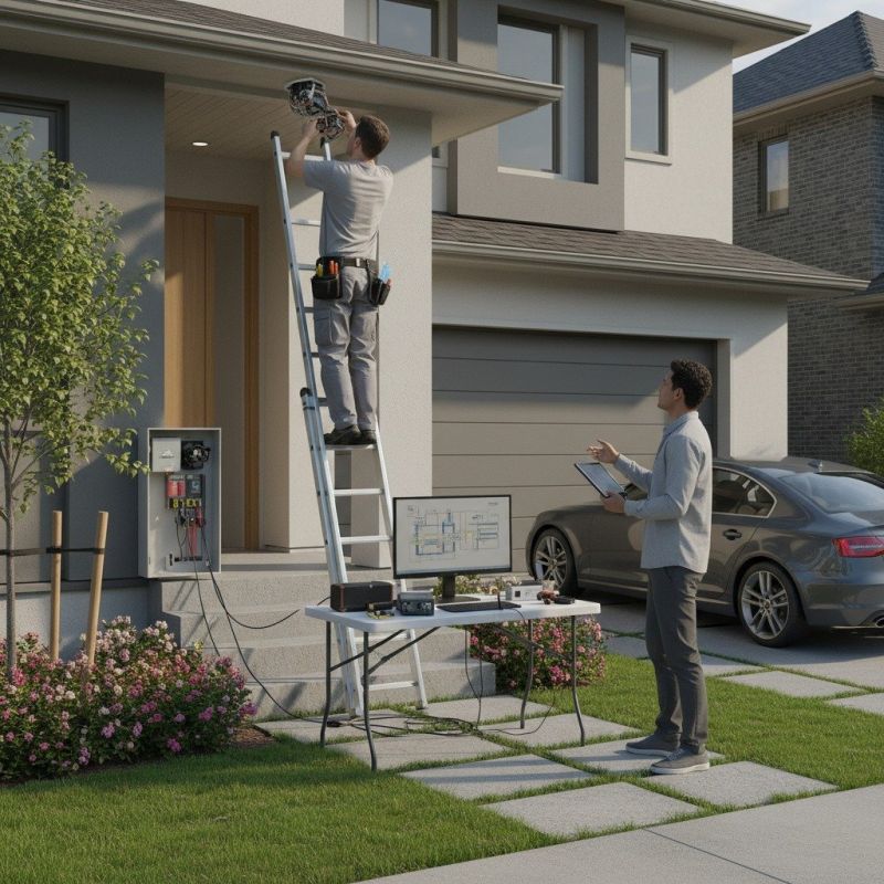 Electronic Lock Installation