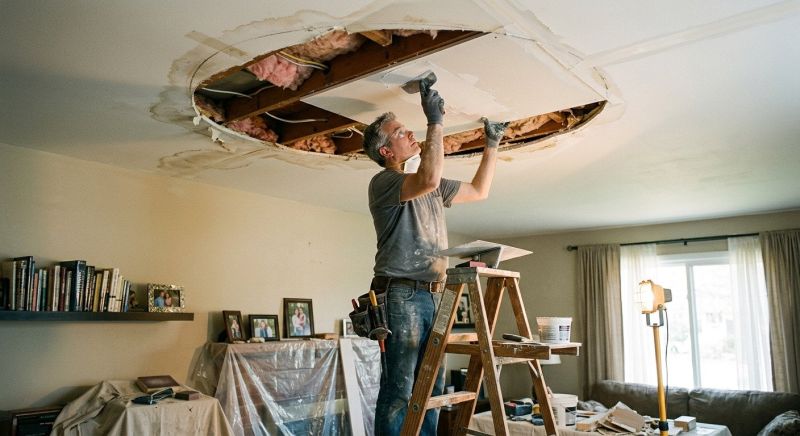 Leaking Ceiling Repair in Denver County, CO