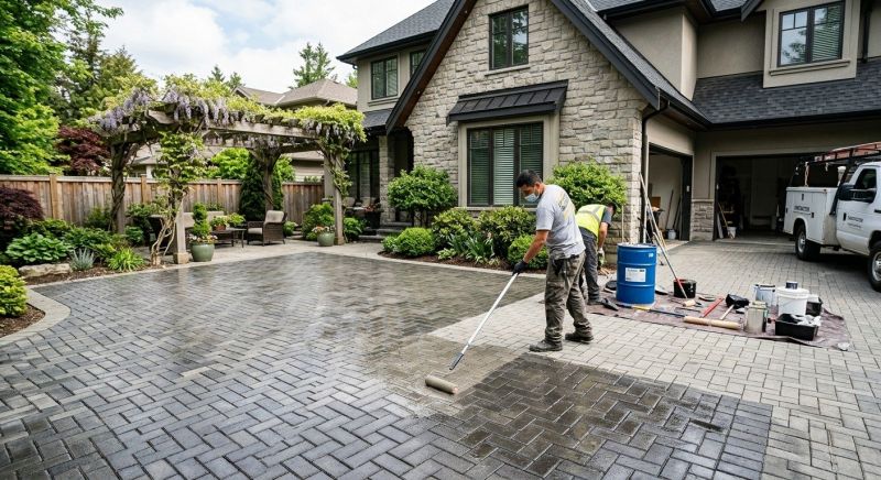 Sidewalk Concrete Sealing in Kitsap County, WA
