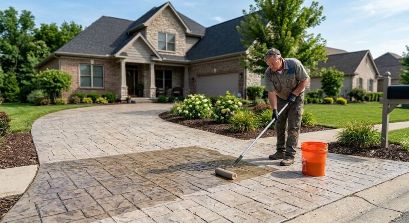 Stamped Concrete Sealing in Kitsap County, WA